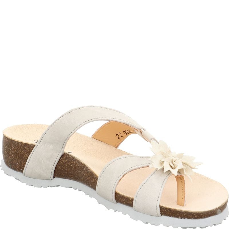 Think JULIA DAMEN Mules - Material: Leather in Grey