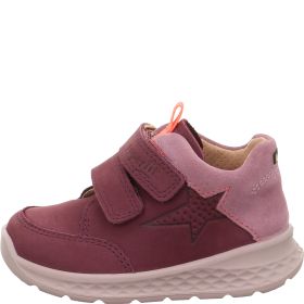 Superfit BREEZE Sneakers high - Material: Leather in Red