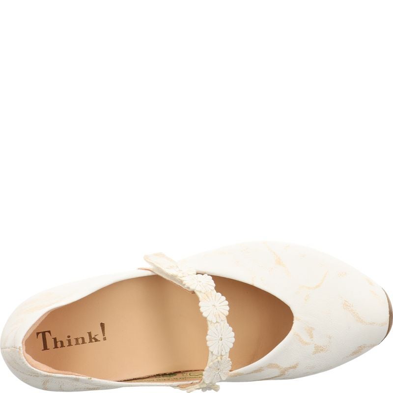Think AIDA DAMEN Woman  - Material: Leather in Multi Colour