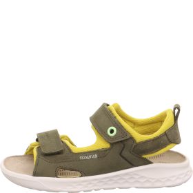 Superfit LAGOON Sandale - Material: Leder/Textil in Grün