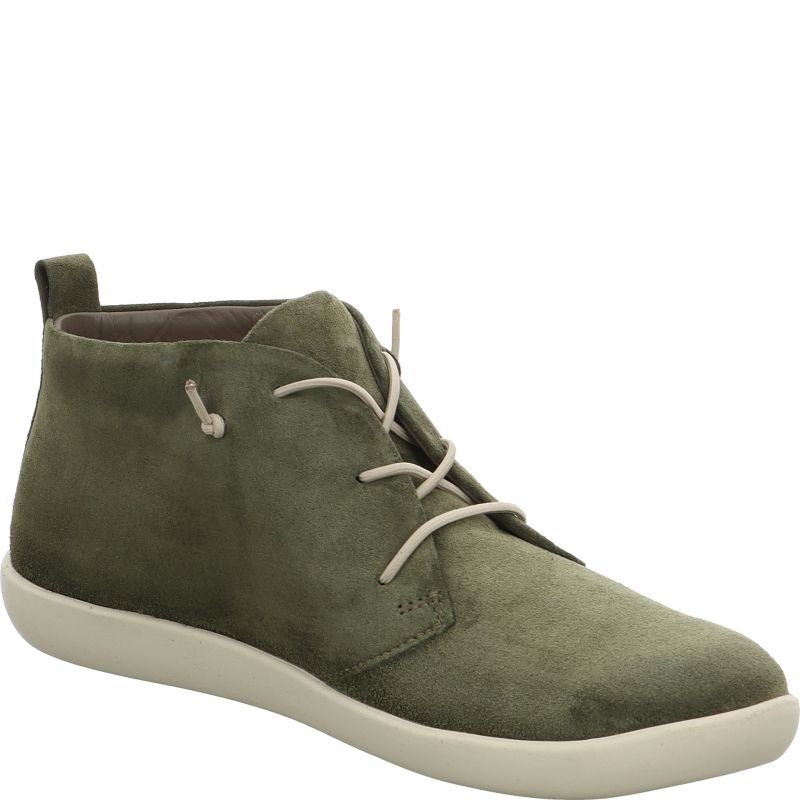 Think NATURE Woman Sneakers high - Material: Leather in Olive