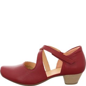 Think! AIDA Damen Pumps - Material: Leder in Rot