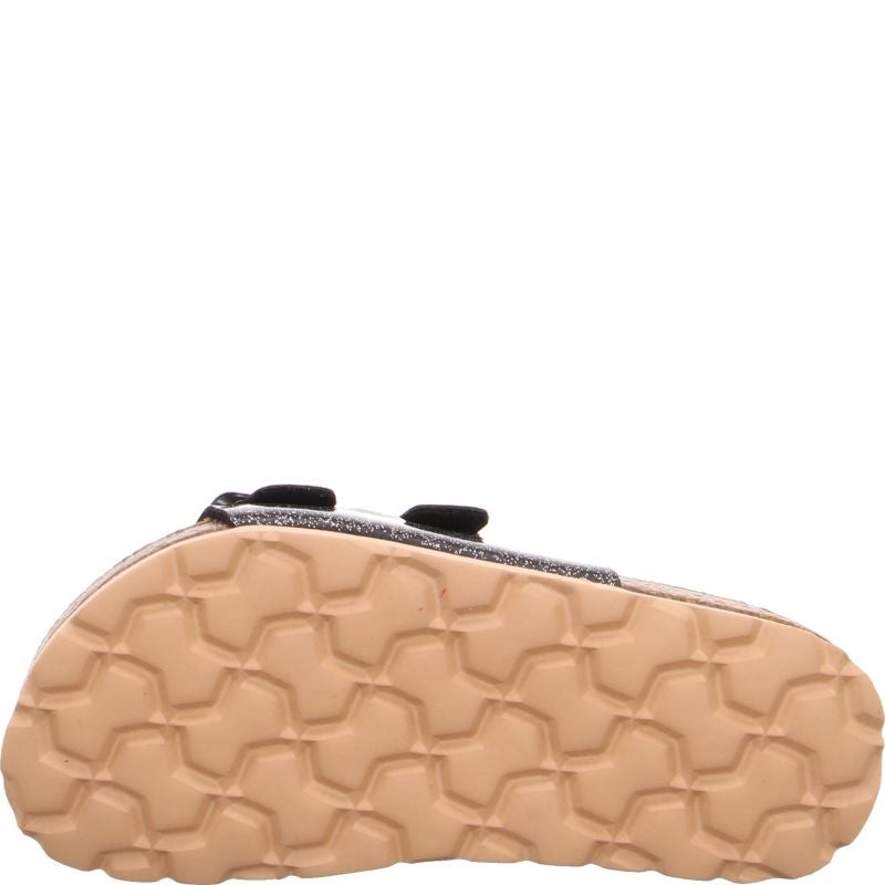 Superfit FUSSBETTPANTOFFEL Girls Slipper - Material: Sonstiges Material in Black