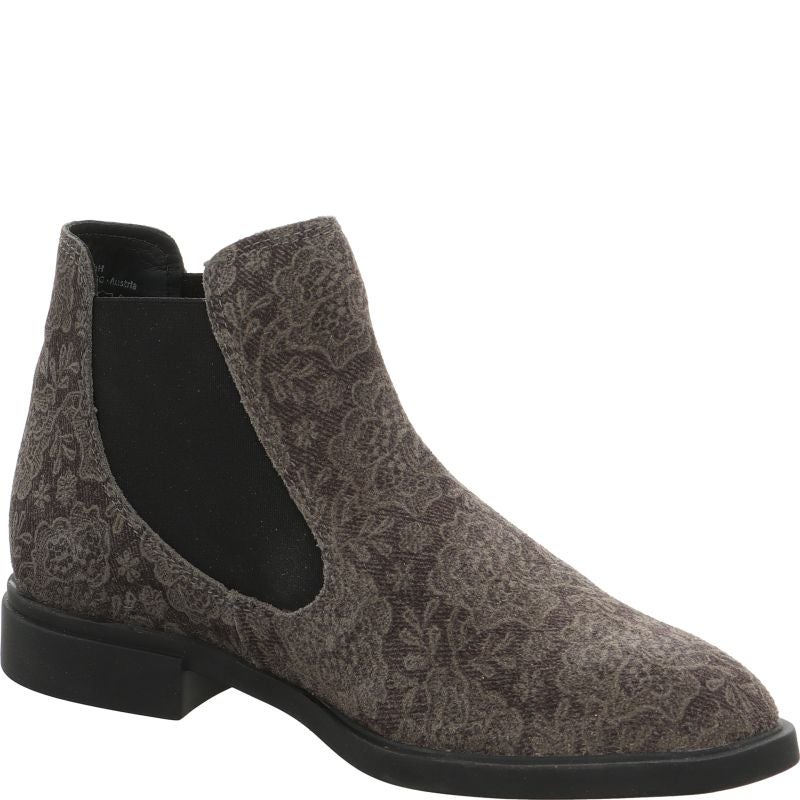 Think! NINA Damen Chelsea Boots - Material: Leder in Grau