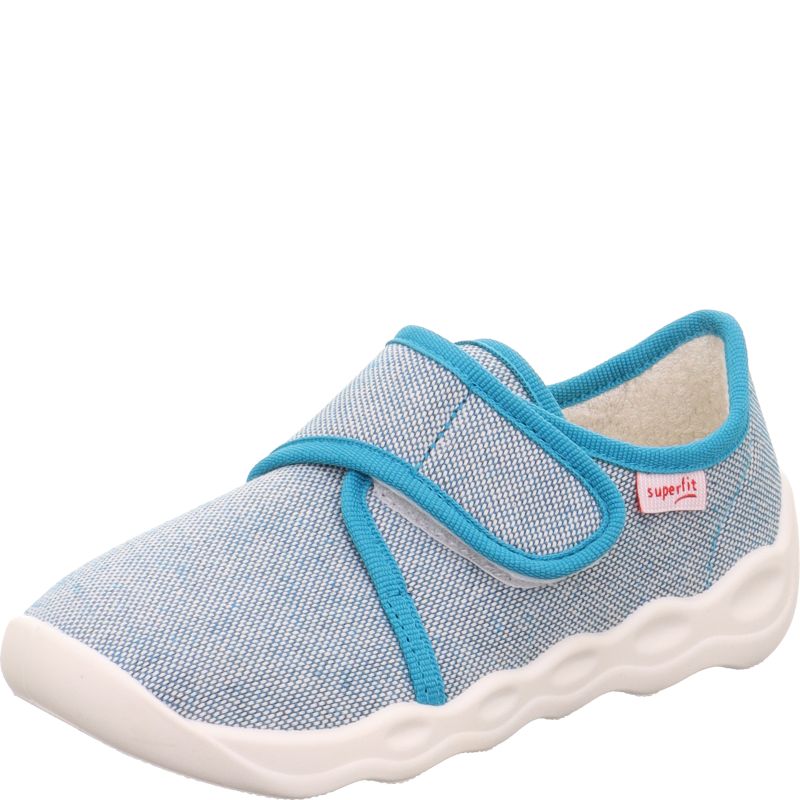 superfit BUBBLE Jungen Hausschuh - Material: Textil in Grün