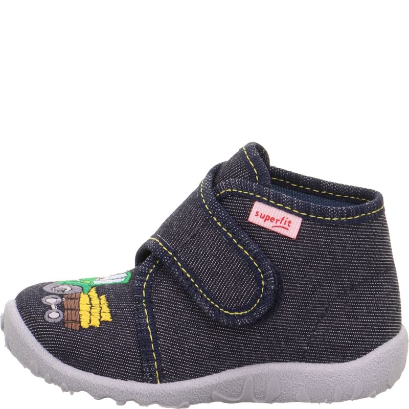 Superfit SPOTTY Girls Slipper - Material: Textile in Blue