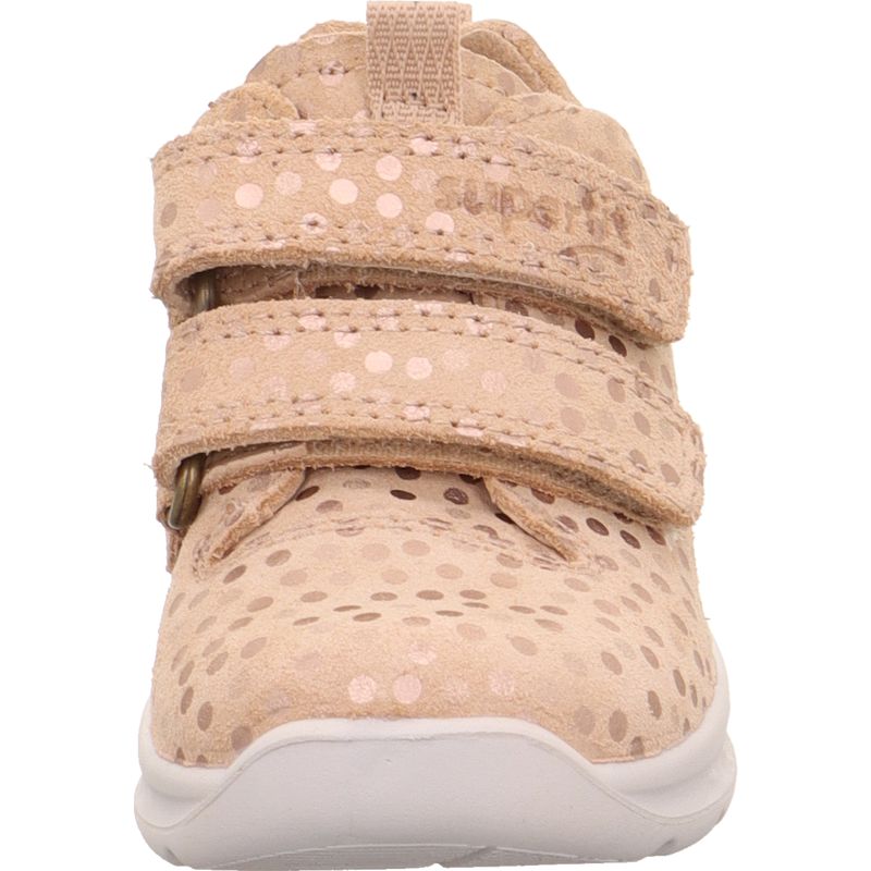 Superfit BREEZE Mädchen Sneaker high - Material: Leder in Beige