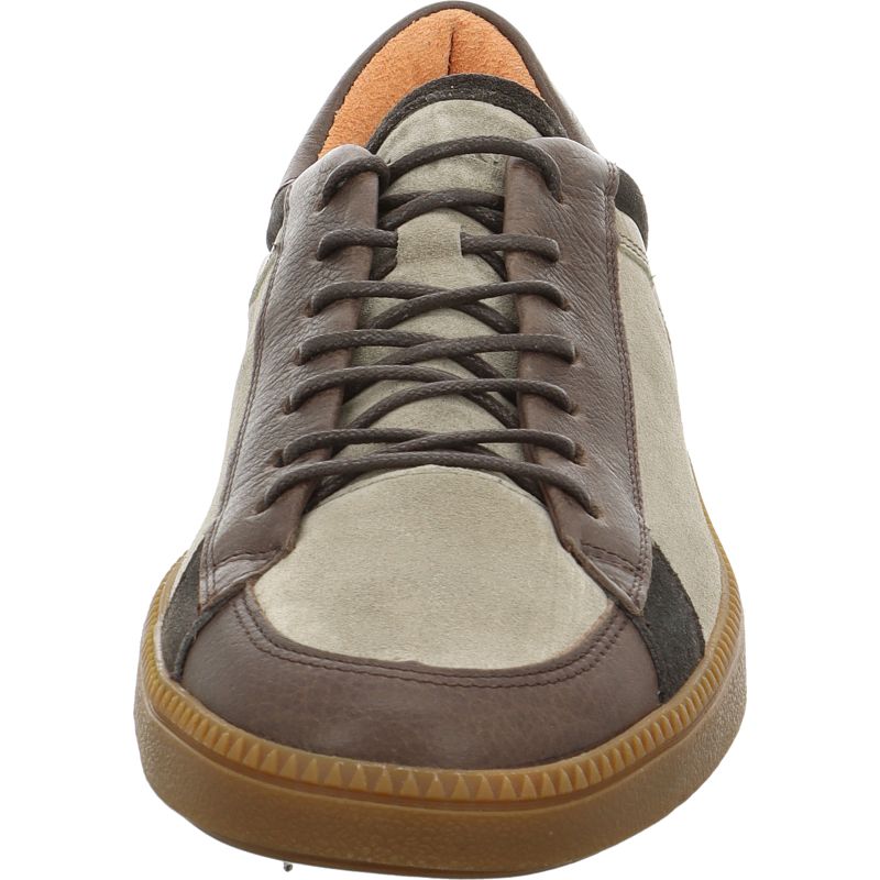 Think TURNA MEN Sneakers low - Material: Leather in Brown