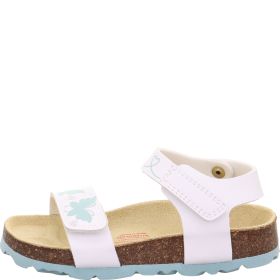 Superfit FUSSBETTPANTOFFEL Girls Sandal - Material: Sonstiges Material in White