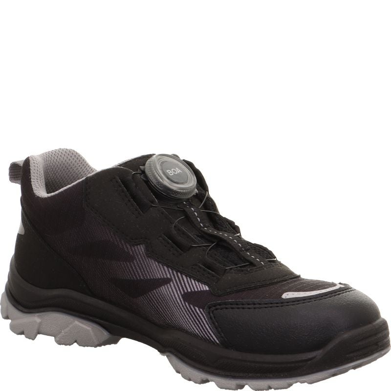 Superfit JUPITER Unisex | Jungen Sneaker low - Material: Textil/Sonstiges Material in Schwarz