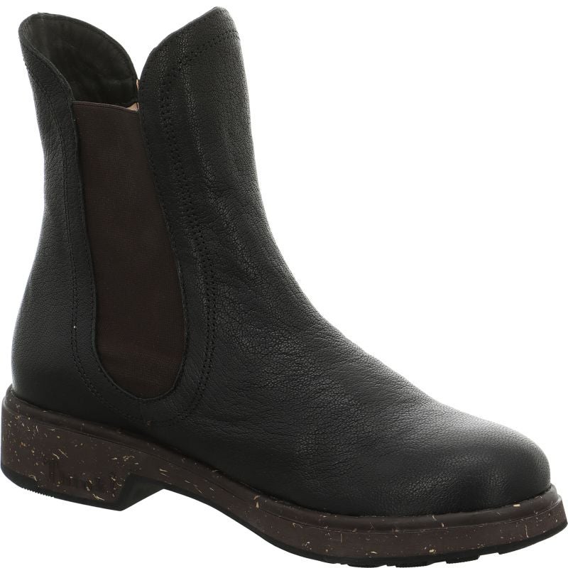 Think COGITA Woman Cheslea boot - Material: Leather in Black