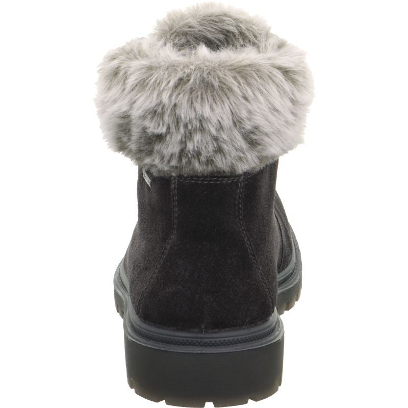 Legero MONTA Damen Schnürboots - Material: Leder in Grau