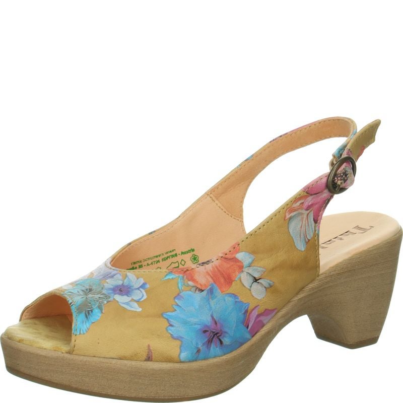 Think ZEPPA Woman Sandal - Material: Leather in Multi Colour