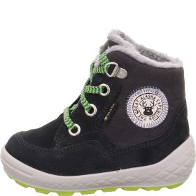 Superfit GROOVY 2.0 Boys Boot - Material: Leather/Textil in Grey