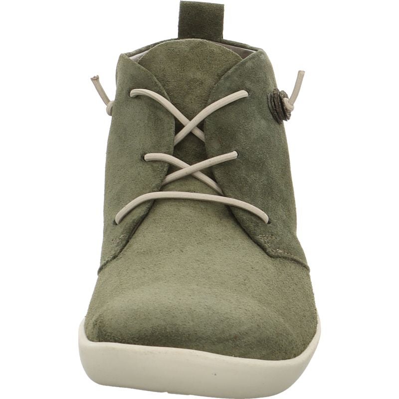 Think NATURE Woman Sneakers high - Material: Leather in Olive