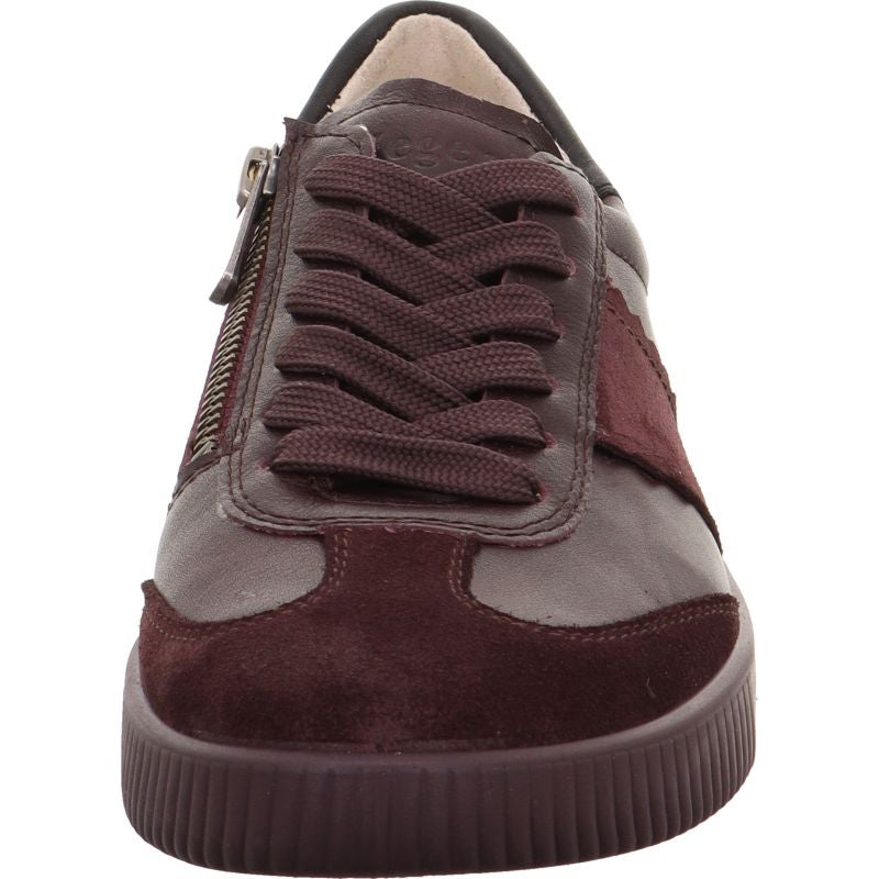 legero SILENCE Damen Sneaker low - Material: Leder in Rot
