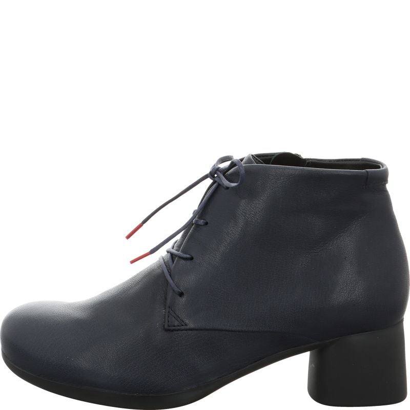 Think! NANI Damen Stiefelette - Material: Leder in Blau