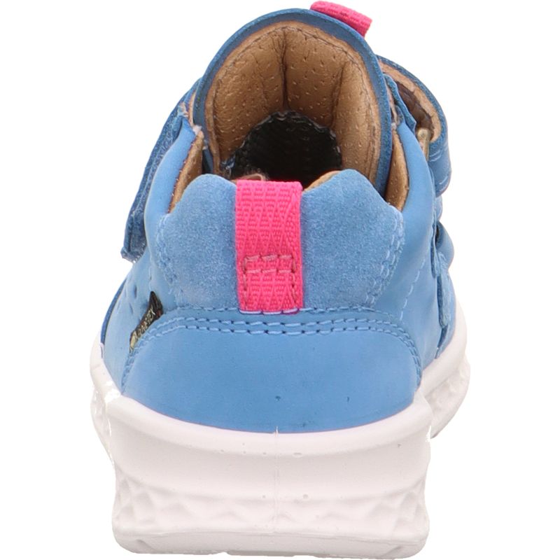 Superfit BREEZE Mädchen Sneaker low - Material: Leder in Blau