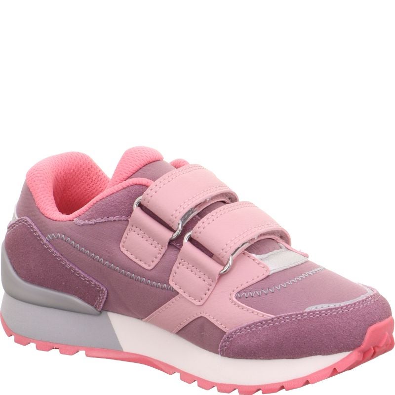 Superfit DASH Sneaker low - Material: Leder/Sonstiges Material/Textil in Lila