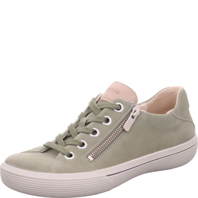 legero FRESH Damen Sneaker low - Material: Leder in Grün