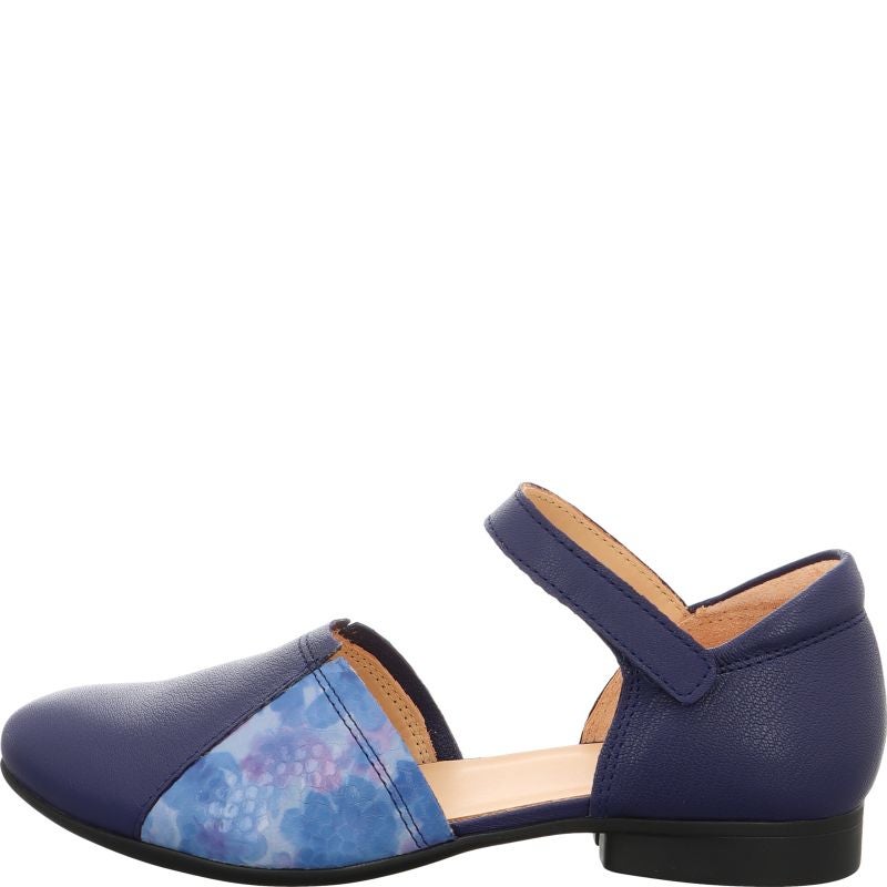 Think GUAD2 Woman  - Material: Leather in Blue