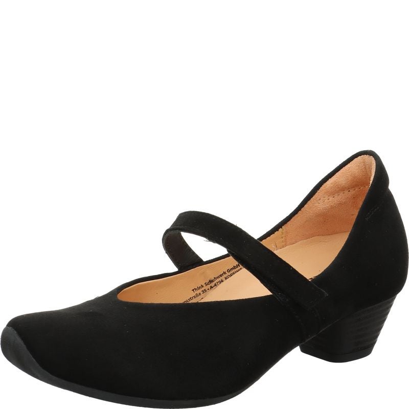 Think AIDA DAMEN Woman  - Material: Leather in Black
