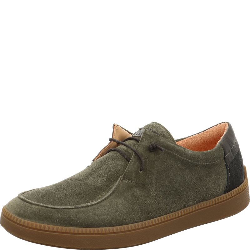 Think TURNA MEN Men Sneakers low - Material: Leather in Olive
