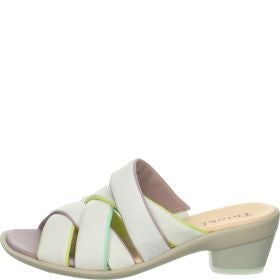 Think ZAZA Woman Mules - Material: Leather in White