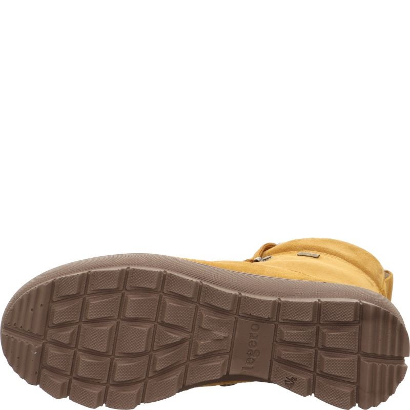 Legero NOVARA Damen Schnürboots - Material: Leder in Gelb
