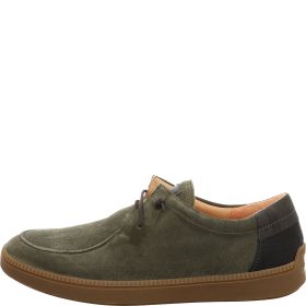 Think! TURNA HERREN Herren Sneaker low - Material: Leder in Oliv