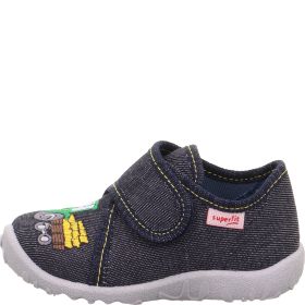 Superfit SPOTTY Girls Slipper - Material: Textile in Blue