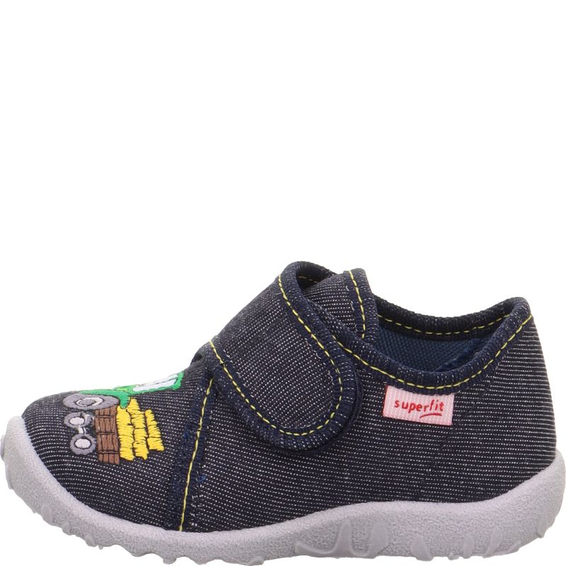 Superfit SPOTTY Girls Slipper - Material: Textile in Blue