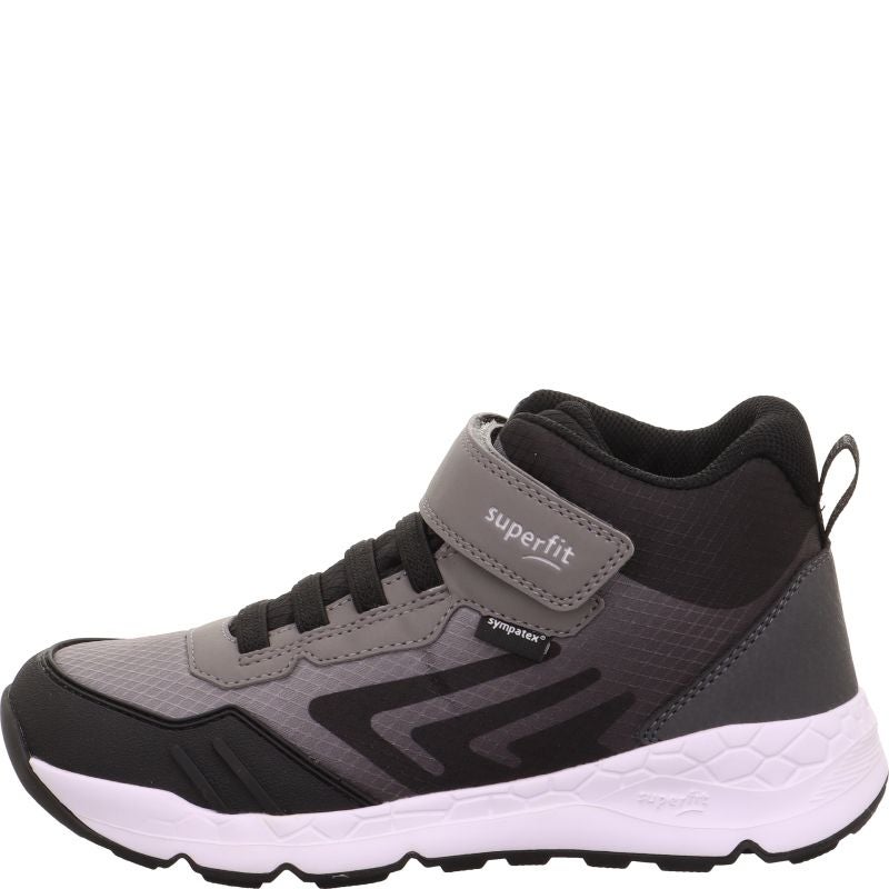 Superfit FREE RIDE Unisex | Jungen Sneaker high - Material: Textil/Sonstiges Material in Grau