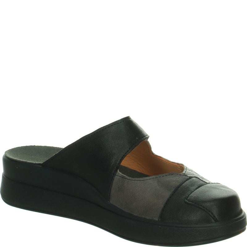 Think MEGGIE Woman Mules - Material: Leather in Multicolored