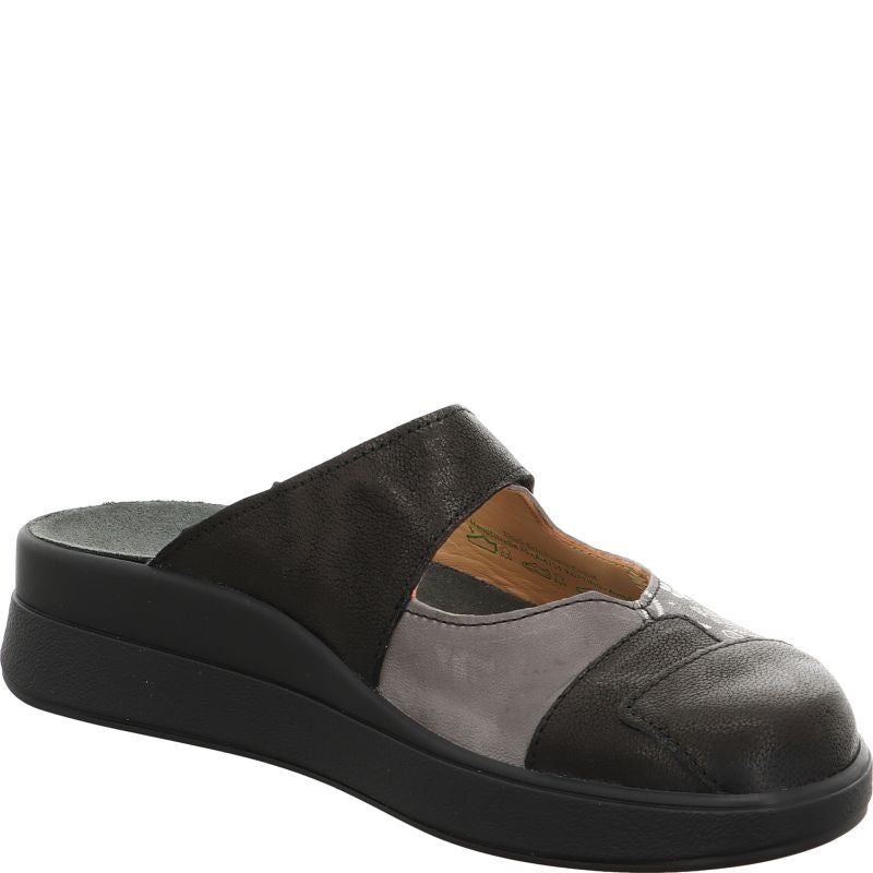 Think MEGGIE Woman Mules - Material: Leather in Multicolored