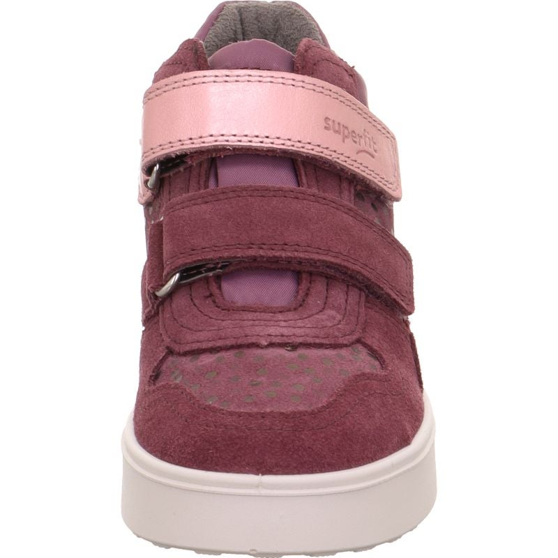 Superfit STELLA Sneaker high - Material: Leder/Textil in Rot