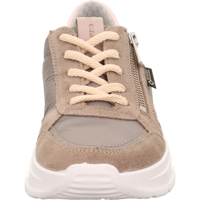 legero SPRINTER Damen Sneaker low - Material: Leder/Textil in Beige