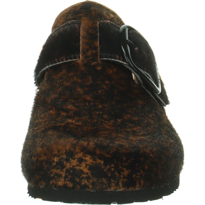 Think JULIA DAMEN Clog - Material: Leather in Multicolored