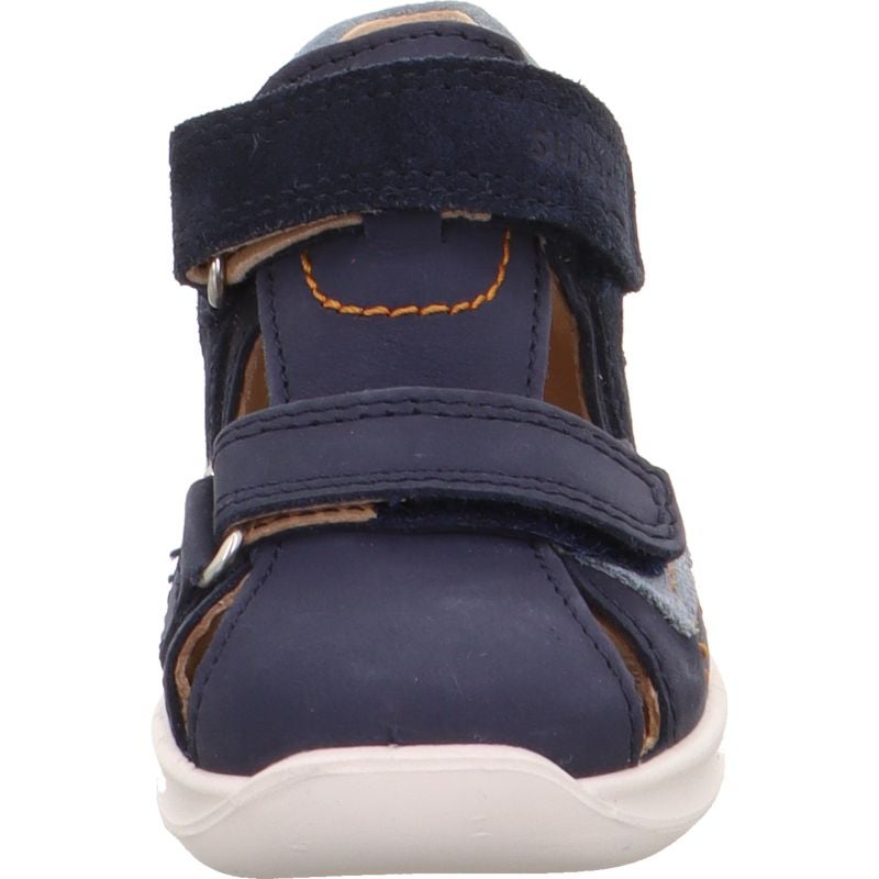Superfit BUMBLEBEE Unisex, Jungen Sandale - Material: Leder in Blau