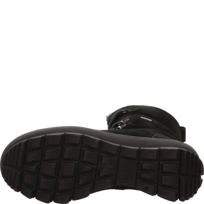 Legero NOVARA Damen Schnürboots - Material: Leder in Schwarz