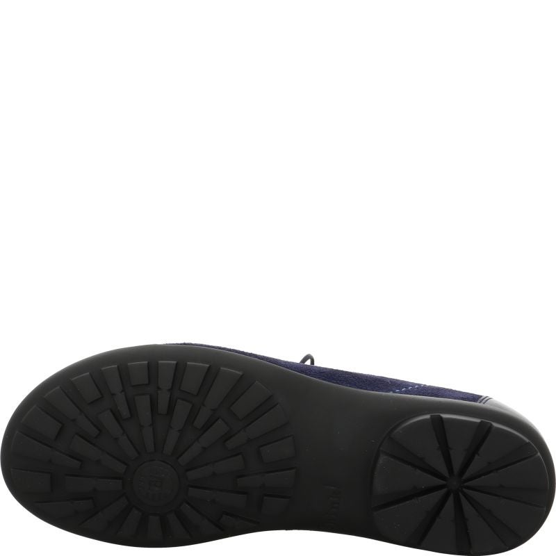 Think KONG HERREN Men Lace up shoe - Material: Leather in Blue