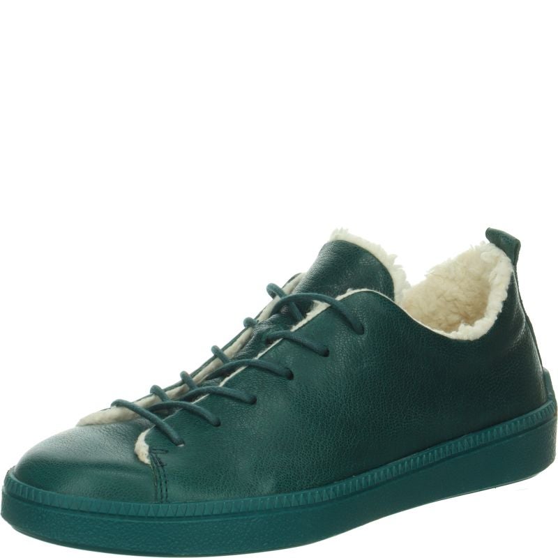 Think TURNA WOMEN Woman Sneakers low - Material: Leather in Blue