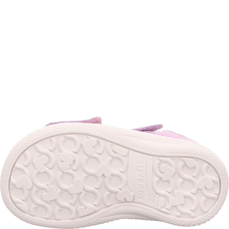 Superfit POLLY Girls Sandal - Material: Leather in Purple