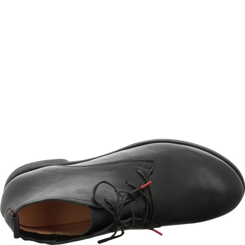 Think AGRAT Woman Ankle Boot - Material: Leather in Black