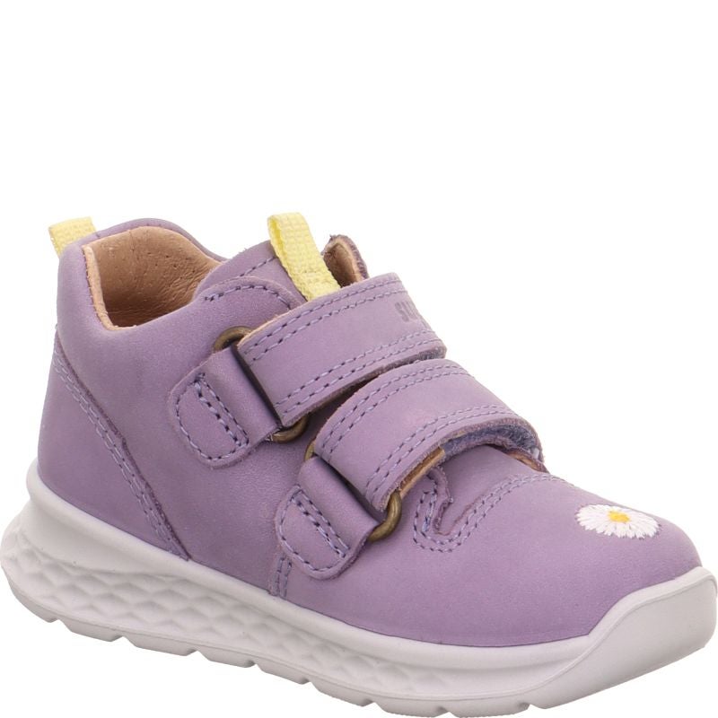 Superfit BREEZE Sneakers high - Material: Leather in Purple