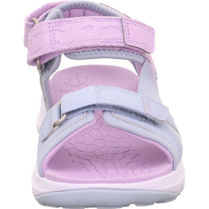 Superfit CRISS CROSS Sandal - Material: TextilSonstigesMaterial in Blue