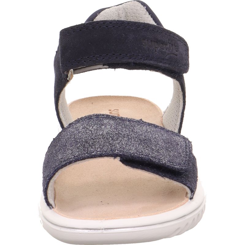 Superfit SPARKLE Girls Sandal - Material: Leather/Textil in Blue