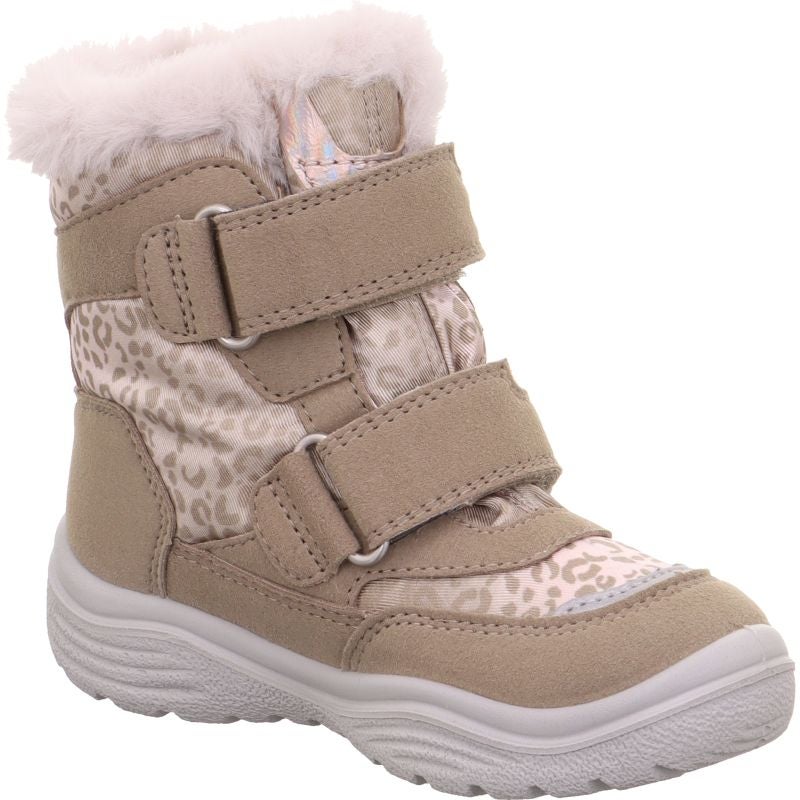 Superfit CRYSTAL Boots - Material: Leder/Textil in Beige