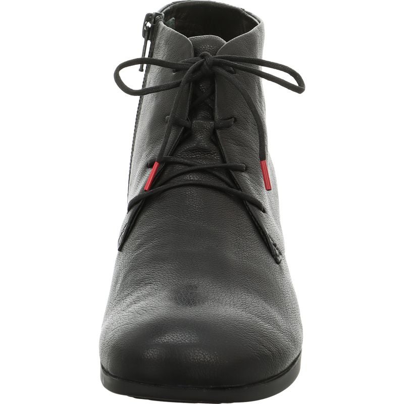 Think NANI Woman Ankle boot - Material: Leather in Black