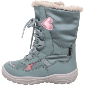 Superfit CRYSTAL Girls Boot - Material: Leder/Sonstiges Material/Texti in Green